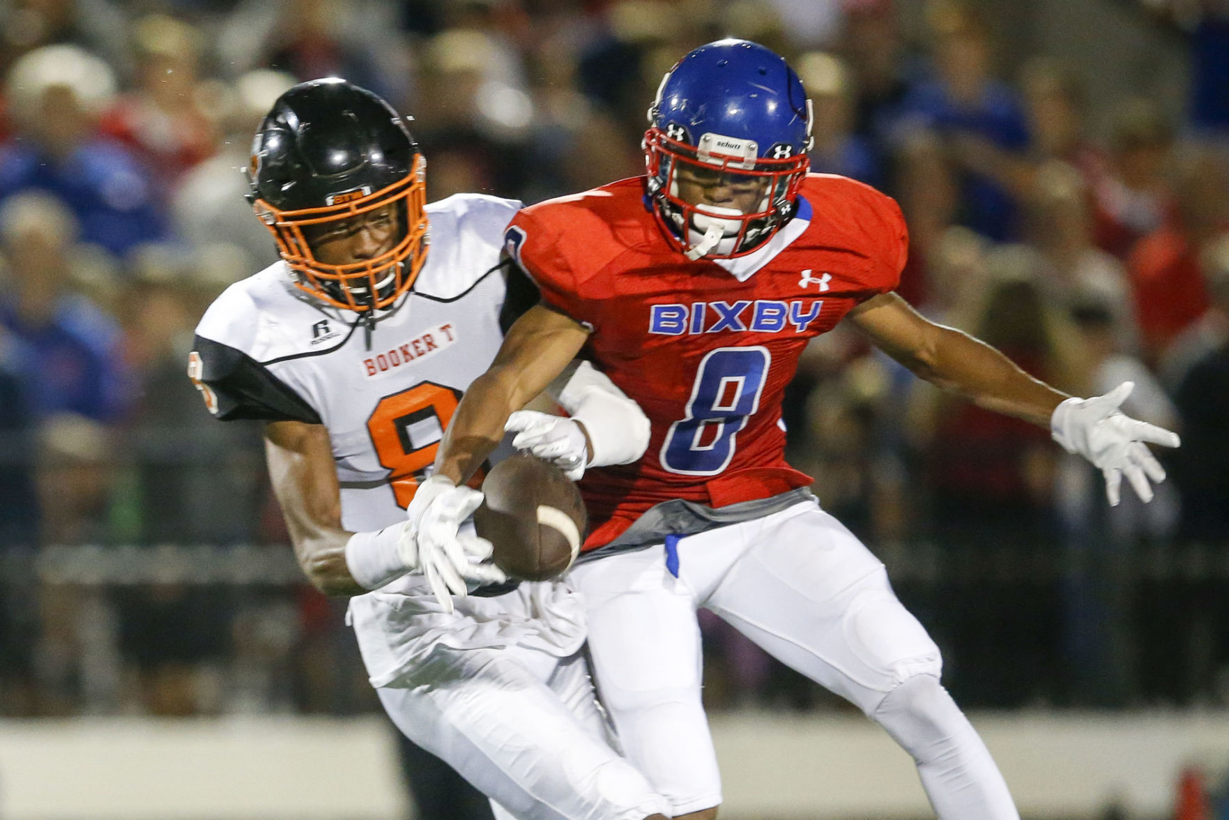 2. District 6AII-2: No. 1 Bixby (4-0, 1-0) at No. 4 B.T. Washington (2-2, 1-0)TV: YurView (Cox 1333)